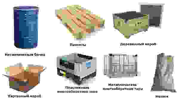 Тара для перевозки грузов в Рославле